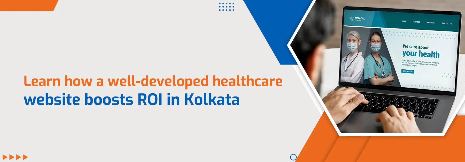 Read more about the article Cost vs. Value: Understanding the ROI of Professional Healthcare Website Development in Kolkata